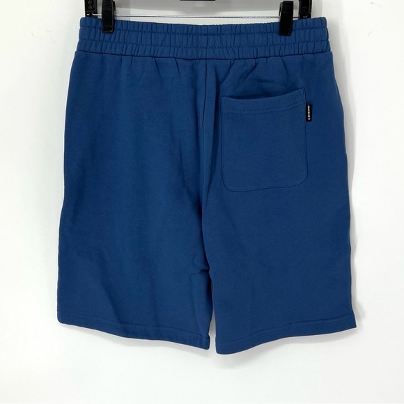 Converse All Star NWT Blue fleece Shorts men’s medium - Picture 6 of 9